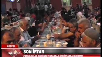 Son iftar - Pamukçular köyü